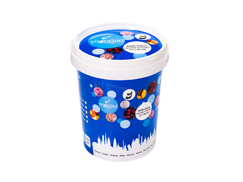 500ml Round Ice Cream Container - 翻译中...