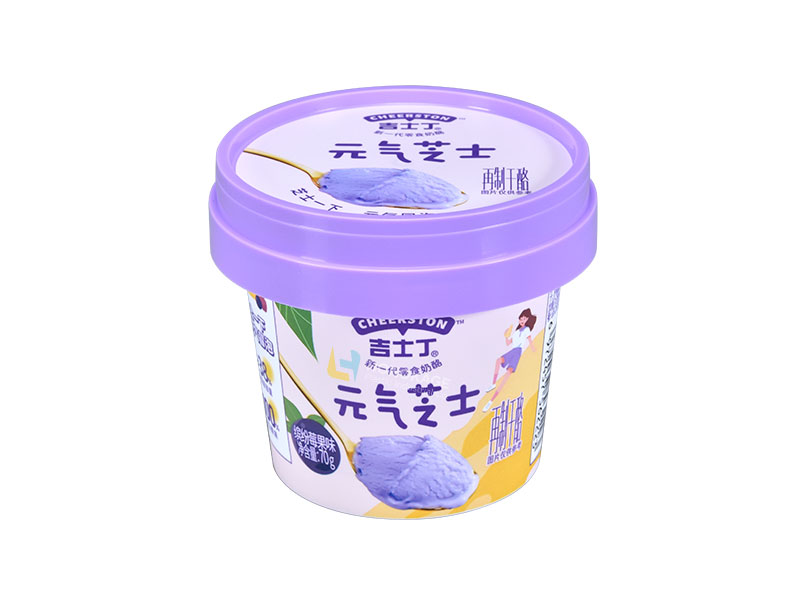 3oz Plastic Yogurt Cup With Lid And Spoon - 翻译中...