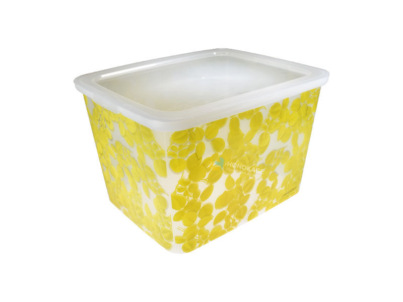 In Mould Labelling Plastic Storage Container - 翻译中...
