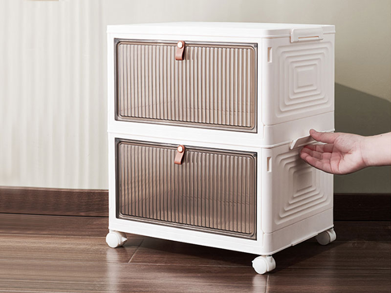 Plastic Storage Cabinet With Wheels And Drawers - 翻译中...